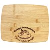 Shark Bites but Needs Therapy Bamboo Cutting Board (8"x10")