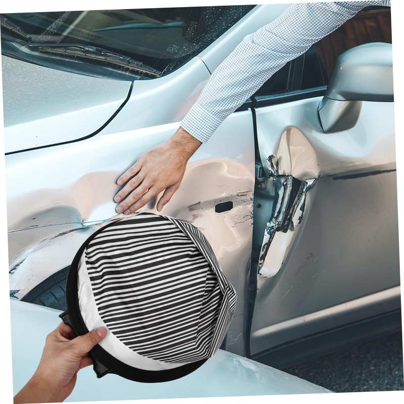 Operitacx Portable Striped Dent Removal Reflector Board Lightweight Flexible Light