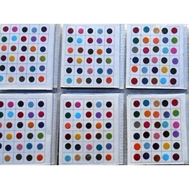 ATCUSA Premium Bindi 720 X Count Assorted Multi Color and Multi Size Indian Daily Use Forehead Bindi Round Dot Tattoo Body Art Sticker