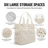 MEXS Lunch Bag for Women Reusable Drawstring Insulated Lunch Box