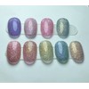 [Yessam] SizeOver 20 nail tips - 09 / [네쌤]사이즈X글리터반사젤✨패디강추!! 네일팁