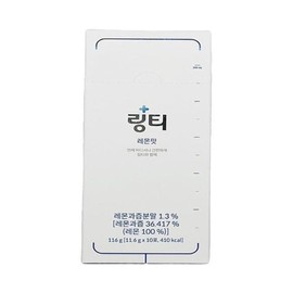 콜마비앤에이치 링티 레몬맛 11.6g x 10포(SH) Colmar B&H Ring Tea Lemon Flavor 11.6g x 10 packets (SH)