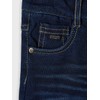 NAME IT Boys' Denim Long Shorts with Pockets, Dark denim