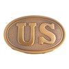 US Army Civil War Union Enlisted Solid Brass Belt Buckle,