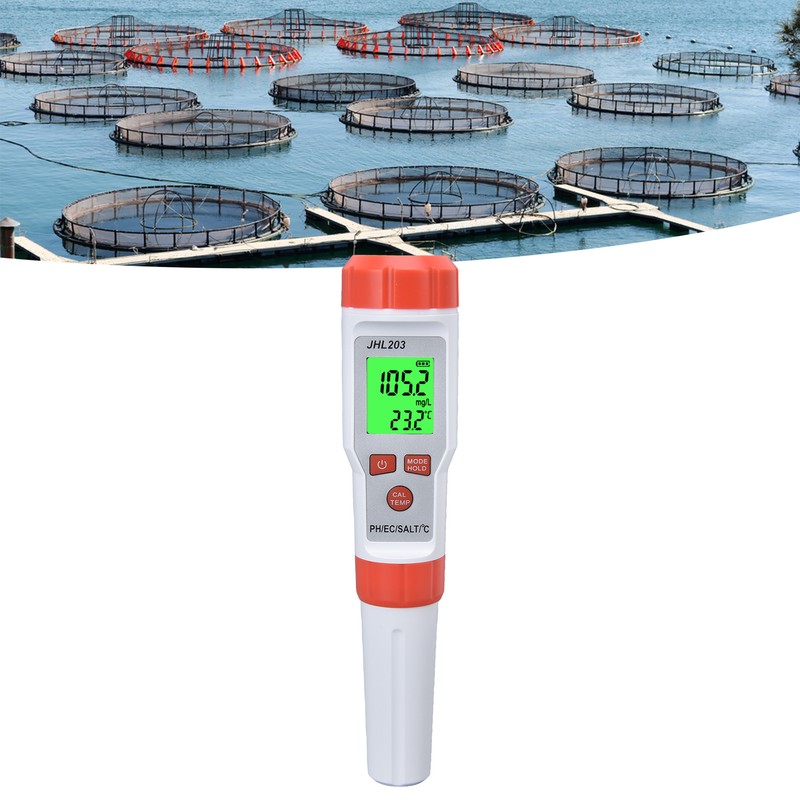 PH Tester 4 in 1 Portable Automatic Recognition Temperature Compensation