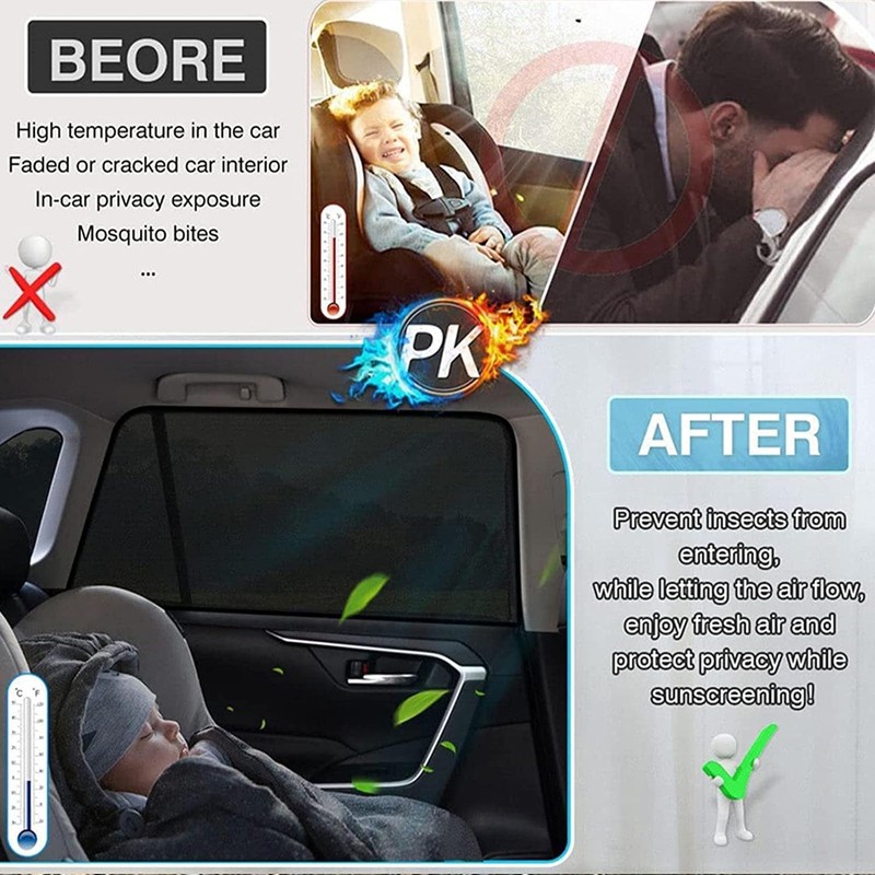 Wing Door Boot Cover, Sun Protection, 170 x 140 cm,