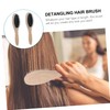 Outanaya 2pcs Wooden Hair Comb Detangler Brush for Men Women