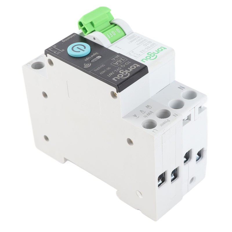 Small Intelligent Circuit Breaker Voice Control Timed Delay Remote WiFi