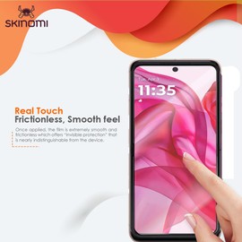 Skinomi Screen Protector Compatible with Motorola Razr+ Plus (2023) (2-Pack) Clear TechSkin TPU Anti-Bubble HD Film