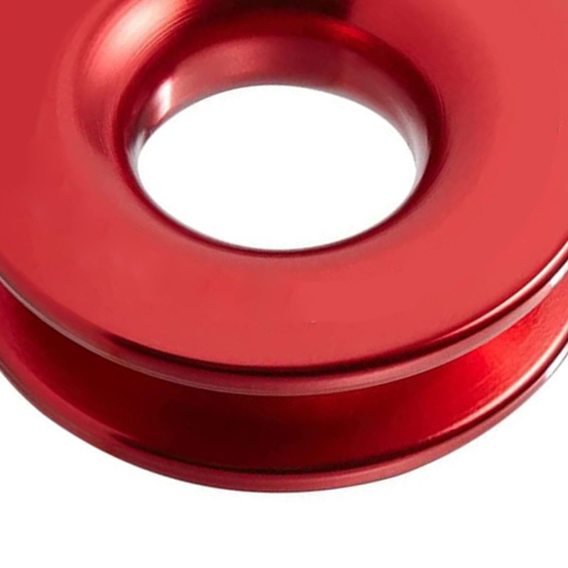 Snatch Recovery Ring Aluminum Alloy Soft Shackle Recovery Ring for