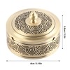 Vintage Ashtray Windproof Auspicious Cloud Pattern Exquisite Ashtray with Lid