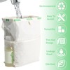 HIAHXC Car Bin Foldable Hanging Car Trash Bin with Storage