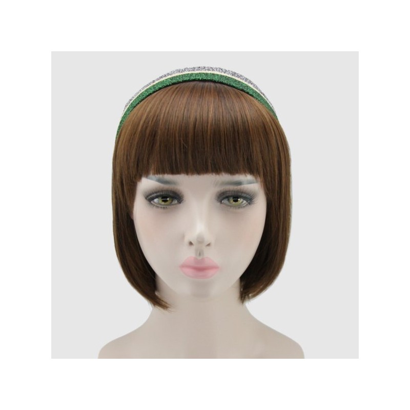 Lala 라라 트윙클 실버그린 헤어밴드(LALAH197) LALA Twinkle Silver Green Hairband