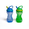 Nuby 2-Pack Flip-It Easy Grip Cups with Easy-Flo Straw, 10