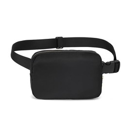 Beeps and Bells Belt Bag Large Everywhere Fanny Pack For Women And Men, waist packs, Cross Body Bag Black