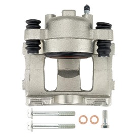 PHILTOP Brake Caliper Front Left Compatible with 1990-2006 Jeep Wrangler, 1990-2001 Jeep Cherokee, 1993-1998 Jeep Grand Cherokee, 1990-1992 Jeep Comanche, 1993-1993 Jeep Grand Wagoneer, 18-B4340