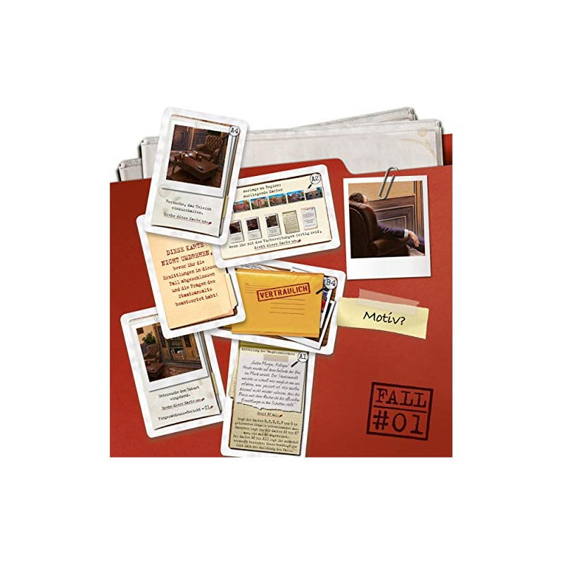 Schmidt Spiele 49377 Pocket Detective, Murder on Campus, Crime and