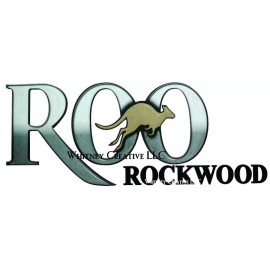 Whitney Creative "Rockwood Roo"  rv decal  Logo graphic 27x10.75"