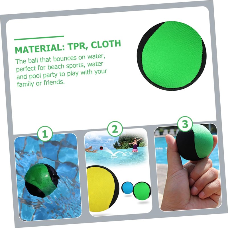 Kisangel Water Bouncing Ball Swimming Pool for Beach and Backyard