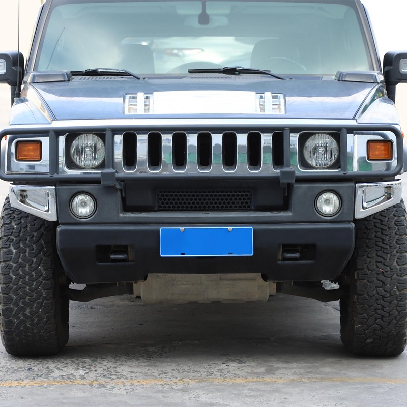 PIUGILH Replacement Front Bumper Corner Bezels Protective Frame Cover Decorative