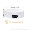 TopHomer Rotating Display Stand, 360° Electric Rotating Platform 5KG Load