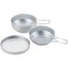 Uniframe Aluminum Dinnerware Set 3 Case Set No. 667910