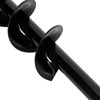 Flower Planting Auger Iron Planter Digging Spiral Drill Bit Garden