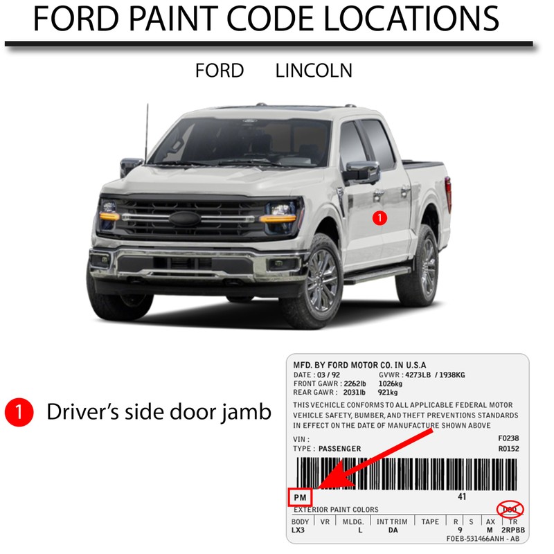 R&E Paint Supply Compatible with Ford UJ, Sterling Gray Metallic