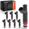 A-Premium Fuel Injectors Compatible with Ford Explorer 2006-2010, Explorer Sport