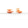 POFET 160pcs Plastic Long Safety Noses for Christmas Snowman, Miniature
