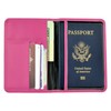 Belle Donne Passport Wallet, RFID Wallet, Passport Cover PU Leather