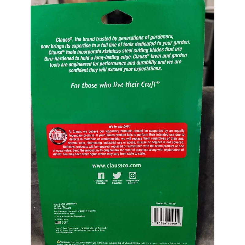 Clauss Pruner and Snips Combo Pack