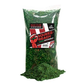 Fjuka Squeez-Ready Green Groundbait 500g | Ready-prepped | Carp, F1s, tench, bream, roach etc