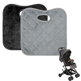 JWBHCYL 2Pcs Potty Training Car Seat Protector, Waterproof Car Seat Cover, Car Seat Waterproof Protector - Reusable Liners With Leak-Proof Backing For Babies & Toddlers (Gray/Black)