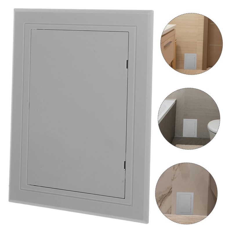 Gatuida Access Panel Wall Hole Cover Stylish PVC Access Door