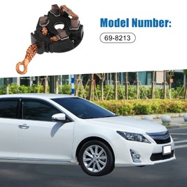 A ABSOPRO Car Starter Motor Brush Holder Assembly for Toyota Camry 2002-2009 Metal Plastic Black