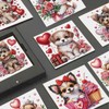 JISHSHAY 6 PCS Diamond Painting Greeting Cards Diamond Art Greeting