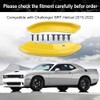 JDMON Front Bumper Lip Splitter Protector Compatible with Dodge Challenger