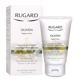 RUGARD Olive Day Cream: Face Care with Ingredients from Olive and Rose Petal as well as Vitamin A, B6 and E, 50 ml