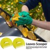 Leaf Scoops Hand Rakes - Lightweight, Garden and Yard Leaf