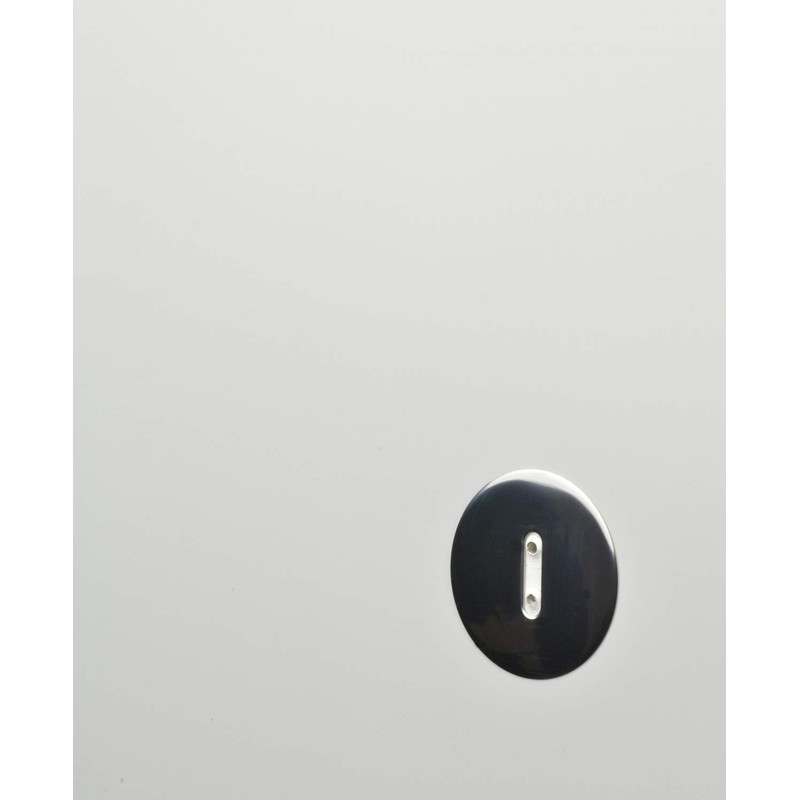KAKUDAI Shower Hook, 358-125-M, Screw Closure, Cosmetic Plate Included, Metallic