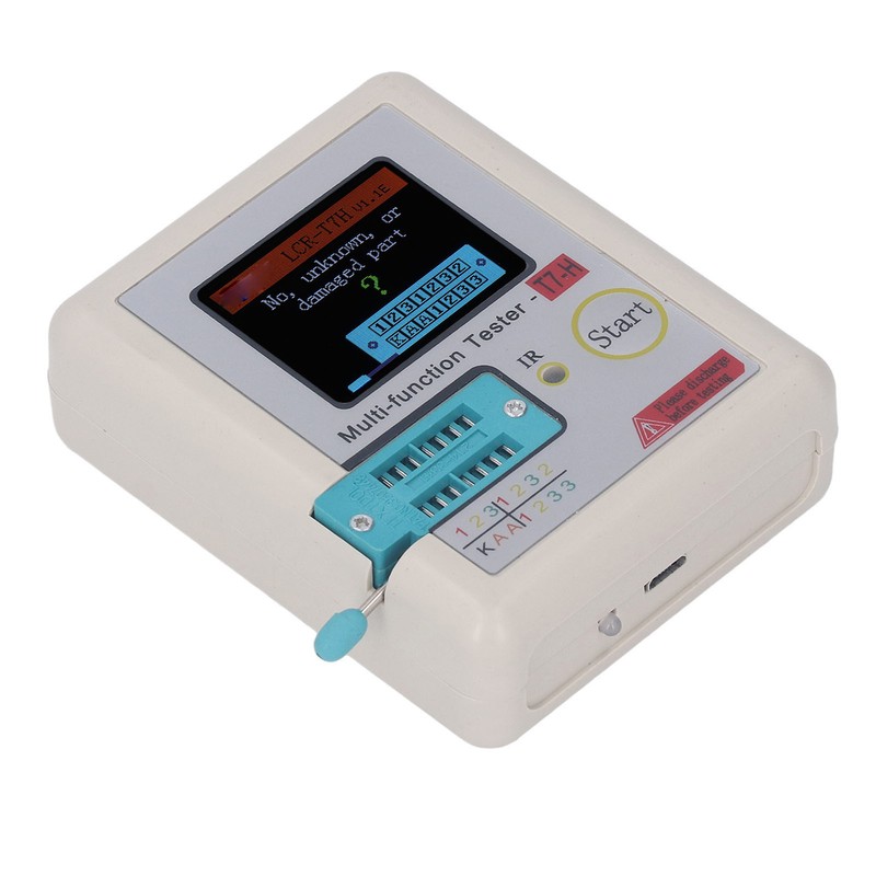 Transistor Meter High Accuracy LCD Display Automatic ESR Tester for