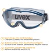 Uvex Ultrasonic Supravision Extreme Safety Glasses, blue/grey, 9302-600