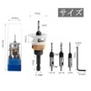 Wolfride Countersink Drill Bit, Chamfering, Countersunk Drill Bit, For Woodworking,
