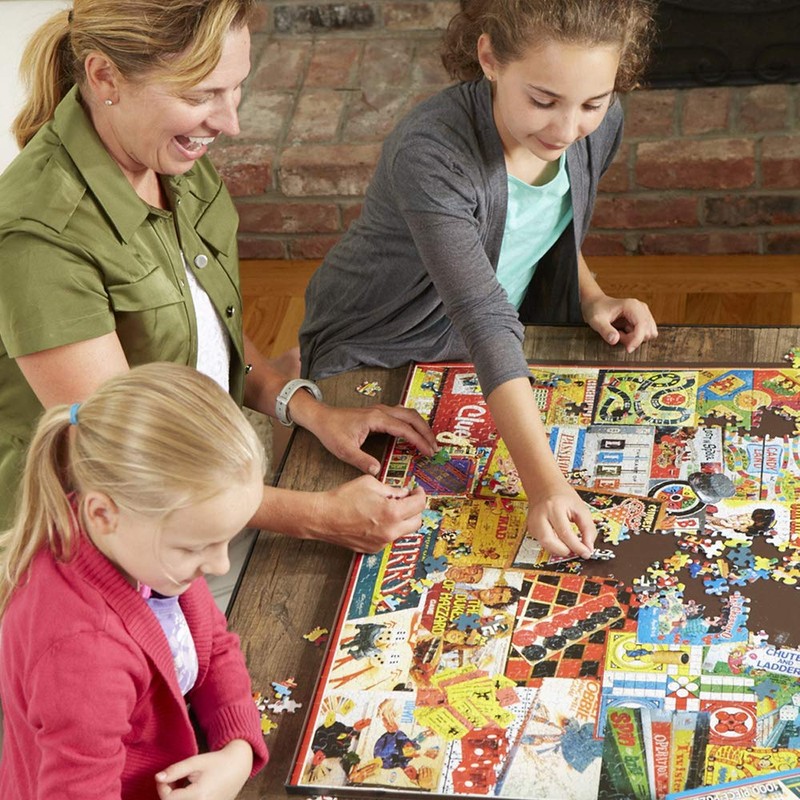 White Mountain Puzzles National Park Badges, 1000 Piece Jigsaw Puzzle