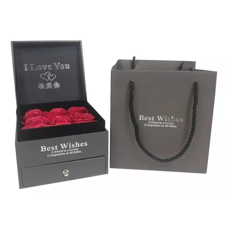 KARI HERNANDEZ San Valentin Regalo Rosas De Jabon Arreglo Novia