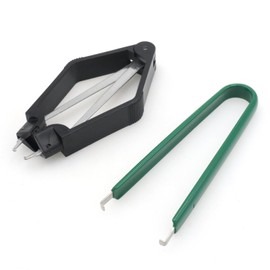 Joyangy PLCC IC Chip Extractor & U-Shape ROM Extractor Puller, Motherboard Circuit Board Component Puller Tool Kit for Efficient Chip Removal