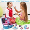 Maquillaje para Niñas, 22 Pzs Kit de Maquillaje para Niñas
