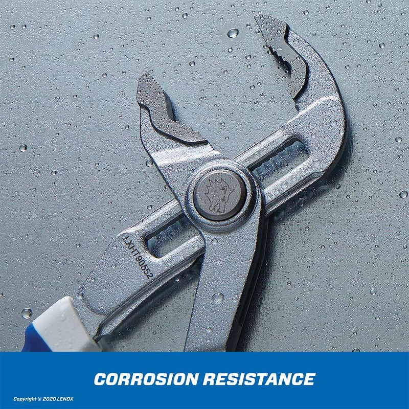 LENOX TOOLS LXHT90552 Quick-Adjust 12" V-Jaw Plier