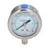 Pressure Gauge 1/4 NPT Accuracy Level 2.5 Transparent Dial Vacuum